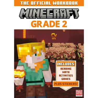 Official Minecraft Workbook: Grade 2
