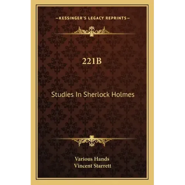 221b: Studies in Sherlock Holmes