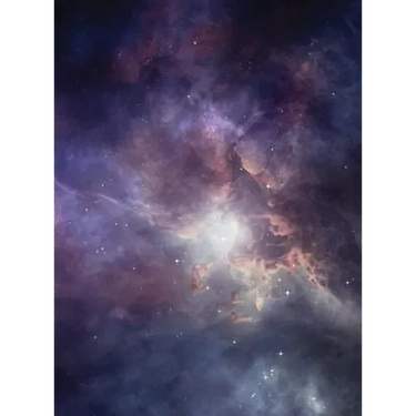 The World's Largest Sketchbook: Purple Celestial Space Draw, Doodle, or Sketch