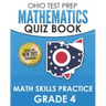 OHIO TEST PREP Mathematics Quiz Book Math Skills Practice Grade 4: Preparation for Ohio's State Tests for Mathematics