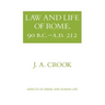 Law and Life of Rome, 90 B.C.-A.D. 212