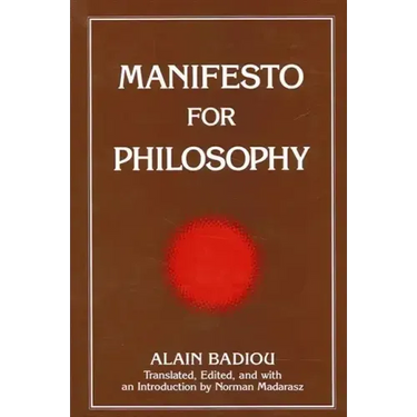Manifesto for Philosophy