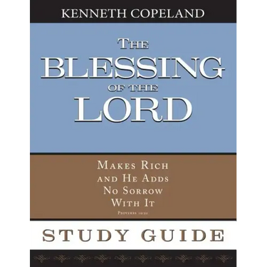 The Blessing of the Lord Maketh Rich Study Guide