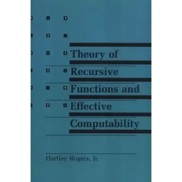 Theory of Recursive Functions and Effective Computability