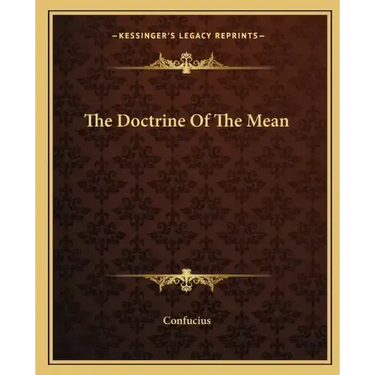 The Doctrine of the Mean