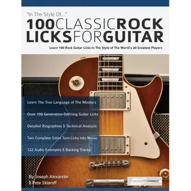100 Classic Rock Licks for Guitar