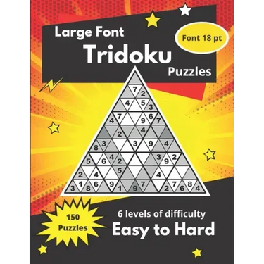 Tridoku Puzzles: Triangular-Sudoku Puzzles for adults and seniors