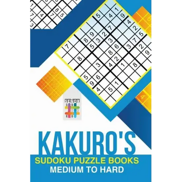 Kakuro's Sudoku Puzzle Books Medium to Hard