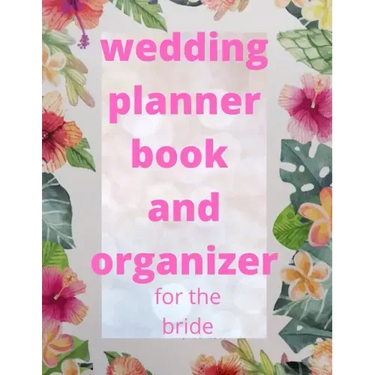 wedding planner book and organizer for the bride
