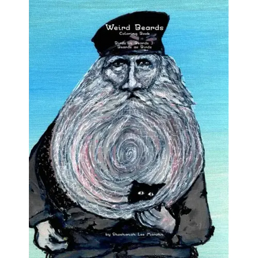 Weird Beards Coloring Book: Beards as Birds