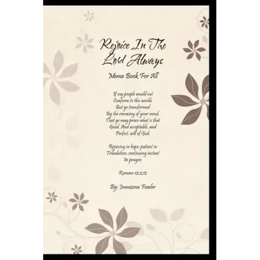 Rejoice in the Lord Always: Memo Book for All
