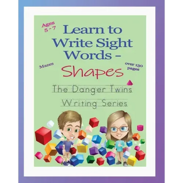 Learn to Write Sight Words - Shapes: The Danger Twins