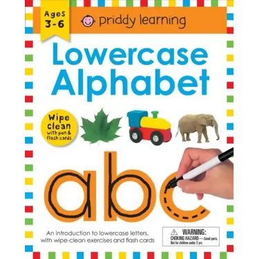 Wipe Clean Workbook: Lowercase Alphabet (Enclosed Spiral Binding): An Introduction to Lowercase Letters with Practical Exercises to Do Again and Again