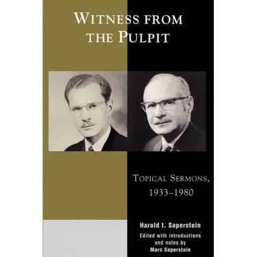 Witness from the Pulpit: Topical Sermons, 1933-1980