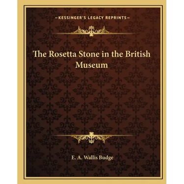 The Rosetta Stone in the British Museum