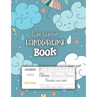 Cursive Handwriting Book: 3-in-1 Cursive Handwriting Workbook for Kids Grades 2-5 Cursive Letter Tracing Book. Cursive Writing Practice Book to Learn