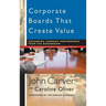 Corporate Boards That Create Value: Governing Company Performance from the Boardroom
