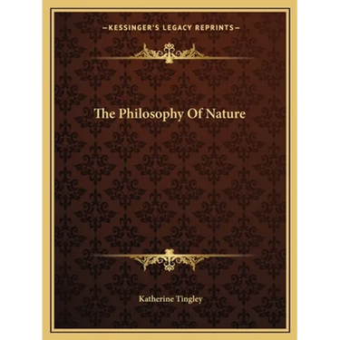 The Philosophy Of Nature