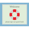 Guest Book for vacation home (Hardcover)