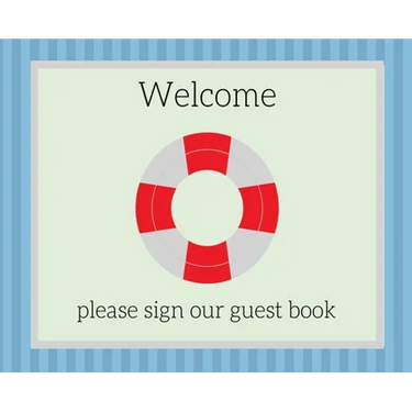 Guest Book for vacation home (Hardcover)