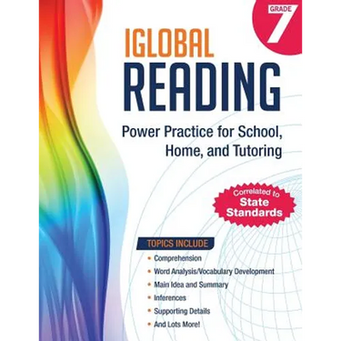 iGlobal Reading, Grade 7: Power Practice for School, Home, and Tutoring