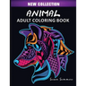 Animal Adult Coloring Book