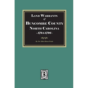 Land Entries of Buncombe County, North Carolina, 1794-1796