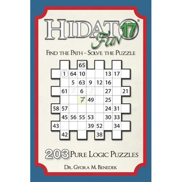Hidato fun 17: 203 New Logic Puzzles