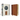 Niv, Giant Print Compact Bible, Leathersoft, Brown, Red Letter Edition, Comfort Print