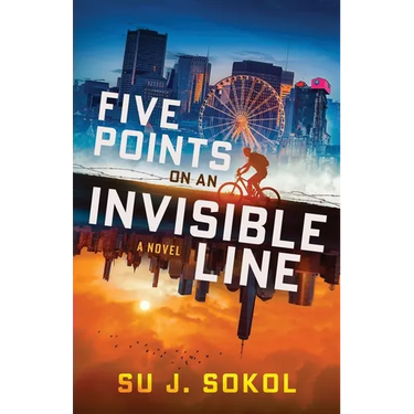 Five Points on an Invisible Line
