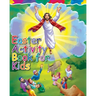 Easter Activity Book for Kids: The Story of Easter Bible Coloring Book with Dot to Dot, Maze, and Word Search Puzzles