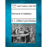 Elements of Statistics.