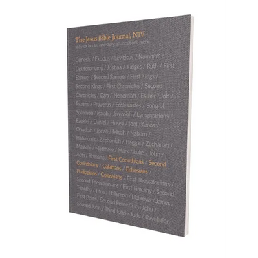 The Jesus Bible Journal, 1 Corinthians - Colossians, Niv, Paperback, Comfort Print