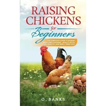 Raising Chickens for Beginners: The Complete Guide To Raising Backyard Chickens - Quality Eggs, Safe, Healthy and Smell-free Coop Paperback