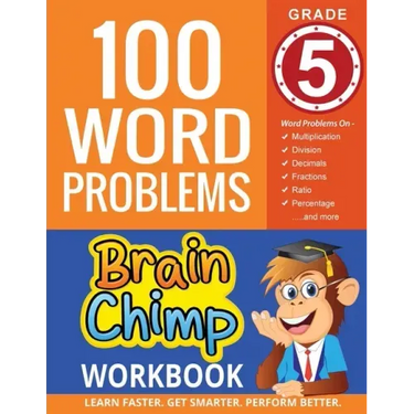 100 Word Problems: Grade 5 Math Workbook