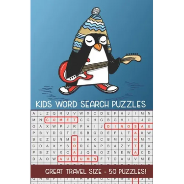 Kids Word Search Puzzles: Great Travel Size Word Seek & Find Puzzle Book for Boys & Girls