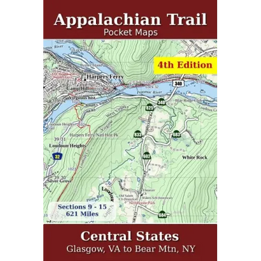 Appalachian Trail Pocket Maps - Central States