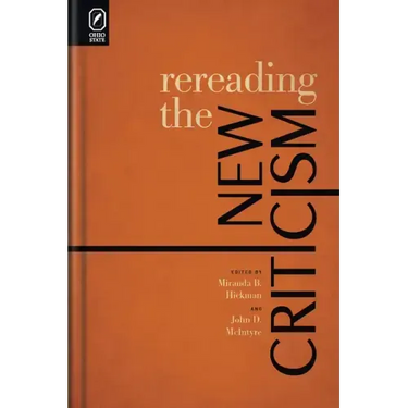 Rereading the New Criticism