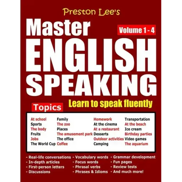 Preston Lee's Master English Speaking - Volume 1 - 4