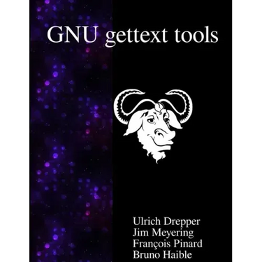 GNU gettext tools: Native Language Support Library and Tools