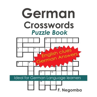 German Crosswords Puzzle Book