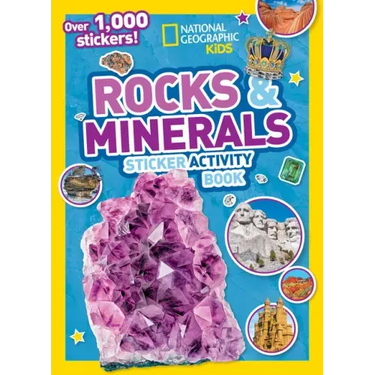 Rocks and Minerals Sticker Activity Book