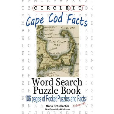 Circle It, Cape Cod Facts, Word Search, Puzzle Book