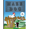 Dog Mazes Theme for Kids: Fun Maze Activity Workbook for Children/ Nice and Challenging Dog Mazes for Kids ages 8-12 4-8/ First Mazes for Kids 4-6, 6-