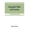 Geographic tables and formulas