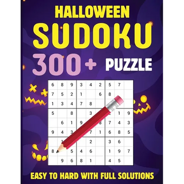 Halloween Sudoku for Kids - Easy, Medium, Hard Sudoku Puzzle for Kids: Activity Book for Kids