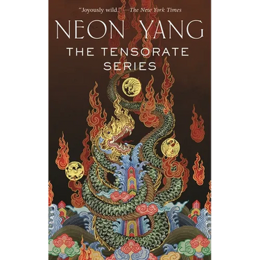 The Tensorate Series: (The Black Tides of Heaven, the Red Threads of Fortune, the Descent of Monsters, the Ascent to Godhood)