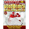 Christmas Word Search: Christmas Word Search Books for Adults and Children. Extra Large Print Word Search Puzzles, Clues & Solutions.: Can Yo