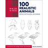Draw Like an Artist: 100 Realistic Animals: Step-By-Step Realistic Line Drawing **A Sourcebook for Aspiring Artists and Designers