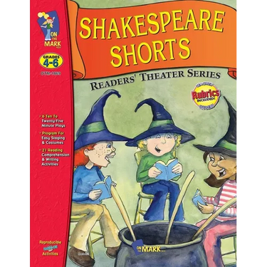 Shakespeare Plays Gr 4-6 Adapted for Readers Theater with Scripts & Activities